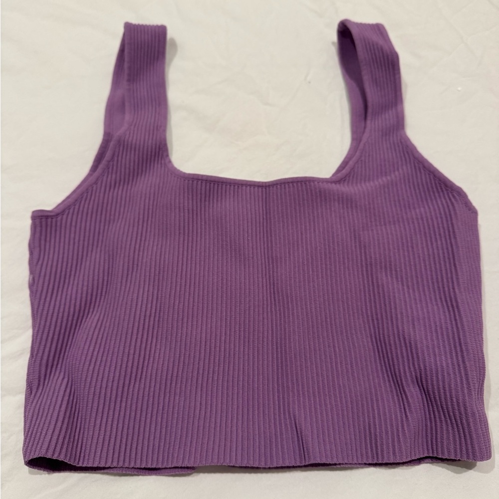 Glassons Ribbed Knit Crop Top